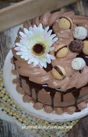 Layer Cake Chocolat Nutella Cake Chocolat Gateaux Et Desserts Et Nutella