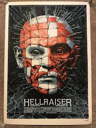 Clive Barker Hellraiser Pinhead Art Print Poster Mondo Movie Elvisdead Horror Ap Ebay Horror Movie Posters Horror Movie Art Movie Art Print