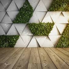 Cmus are some of the most versatile building products available because of the wide variety of appearances that can be achieved using them. Wall In Modern Interior With Concrete Blocks And Vertical Garden Stock Photo Picture And Royalty Free Image Image 72652608