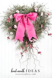 Step by step heart wreath diy tutorial for valentine's day. Diy Heart Wreath Ideas Valentine S Day Decor On Sutton Place