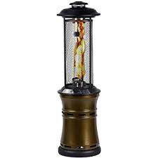 A propane patio heater also enables you to stay outside far longer than if you didn't have one at all. Amazon Com Bali Outdoors Propane Patio Heaters Floor Standing Round Dancing Flame Wheels Quartz Glass Tube Suitable For Balcony Veranda Bbq Party Pyramid Retractable Bronze Commercial Outdoor Heater Kitchen Dining