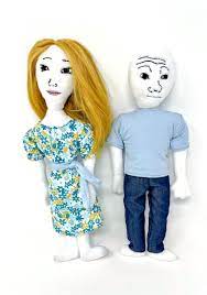 Wojak & Trad Girl Plush Dolls/toys - Etsy