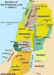 N the old testament, the promised land referred to a place in the middle east promised to abraham's descendants, known as israel. Map Of The Promised Land