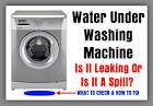 My washing machine is leaking from the 