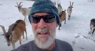 VIDEO: Goat Herding Snowboarder Gets Spring Freshies