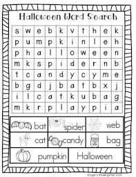 Read And Find Thematic Word Searches For The Whole Year Halloween Word Search