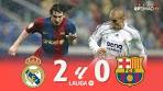 Real Madrid 2 x 0 Barcelona La Liga 06/07 Extended Goals ... - YouTube