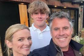Gabby Logan's son furious as she talks about sex life with cancer-stricken  husband