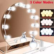 Do it yourself hollywood style vanity plug in lights. Hollywood Diy Vanity Lights Strip Kit For Lighted Makeup Dressing Table Mirror Plug In Led Lighting Fixture With Adjustable Switch 10 Light Walmart Canada