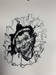 Be aware there are spoilers for it chapter two (2019), it (2017), the 1990 miniseries, and stephen king's novel. Pennywise Doodle From About A Year Back When I Started The Novel Im Only 200 Pages Away From Finally Finishing It Stephenking