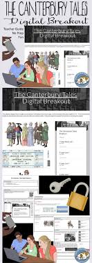 Will Your Students Escape Google Drive Edition No Prep Canterbury Tales Teaching British Literature Escape Room