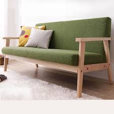 Online Shop Simple Detachable Small Sofa Small Single Solid Wood Sofa Combination Furniture Aliexpres Small Sofa Wooden Sofa Designs Wooden Sofa Set Designs