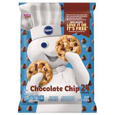 I'm pretty sure pillsbury cookies are every child's introduction to salmonella. Pillsbury Ready To Bake Chocolate Chip Cookies Shop Biscuit Cookie Dough At H E B