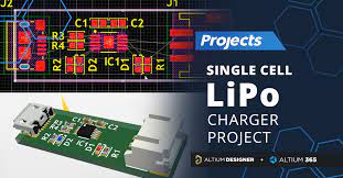 Want to include a small lithium ion or lithium ion polymer battery into your next project? Single Cell Lithium Polymer Battery Charger Project Projects Altium