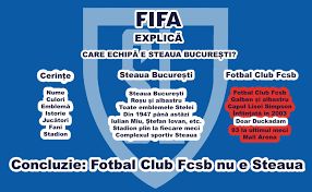 Bun venit pe contul oficial de instagram a comunității fcsb e steaua! Conform Criteriilor Fifa Fc Fcsb Nu Este Steaua BucureÈ™ti Steaua LiberÄƒ