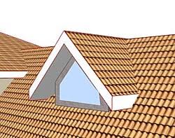 Image result for gable dormer