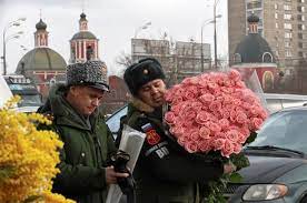 This day on the gregorian calendar in use elsewhere was march 8. Russians Splurge On Flowers For International Women S Day Jordan Times