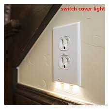 2020 Outlet Cover Plate With Led Night Lights Switch Cover Light Wall Mount Safety Guide Light With Light Sensor Wholesale From Verynicestore888 4 Dhgate Com