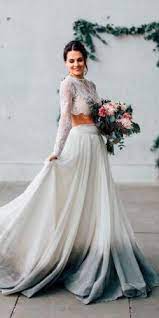 24 Amazing Colourful Wedding Dresses For Non Traditional Bride Colored Wedding Dresses Wedding Dresses Unique Wedding Dress Guide