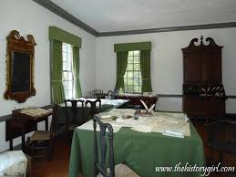 George Washington S Study At The Ford Mansion In Morristown Nj Constructed Between 1772 And Interior Architecture Design Interior Architecture Historic Homes