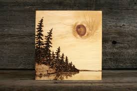Lakeside Sun Art Block Wood Burning Etsy Wood Burning Art Wood Burning Crafts Wood Burning Patterns
