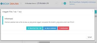 Fitur informasi, meliputi nama madrasah, nsm, npsn, nama kamad, nip, alamat, nama panitia un, nip, alamat, nama kasi madrasah/pendidikan islam dan nip. Cara Login User Name N Password Beserta Panduan Manual Bio Un Sd Mi Smp Mts Sma Ma Dan Smk Tahun Pelajaran 2018 2019 Home