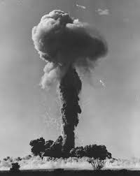Black And White Mushroom Cloud Pin By James Gainey On Louder Black And White Black And White Photography Explosion