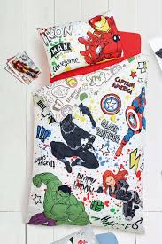 Marvel Avengers Bed Set White Avengers Bedding Marvel Bedding Duvet Covers