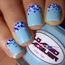 Some blue nail polish is full of blue glitter. 50 Stunning Blue Nail Designs For A Bold And Beautiful Look In 2021