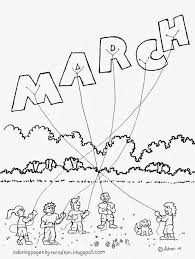 Just click on any of the coloring pages below to get instant access to the printable pdf version. March Coloring Pages For Kids