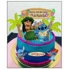 Lilo and stitch birthday party at wacky tacky. Lilo And Stitch Cake Decorations Cheap Online Shopping