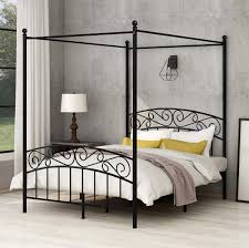 Check spelling or type a new query. Twin Full Queen Metal Platform Bed Frame With Vintage Headboard And Footboard No Box Spring Needed Premium Steel Slat Support Mattress Foundation Black White S Twin Black With Metal Canopy Bed Buy Online In Botswana At