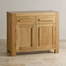 Fresco Natural Solid Oak Small Sideboard Solid Oak Furniture Small Sideboard Furniture