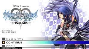I'm pretty proud of it. Kingdom Hearts Birth By Sleep Final Mix Title Screen Youtube