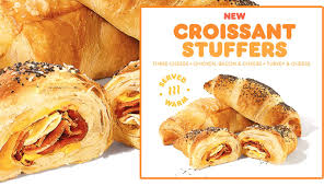 Dunkin Spotted Selling New Croissant Stuffers Food Turkey Cheese Croissant