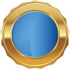 Gold Blue Seal Badge Png Transparent Clip Art Image Art Images Red And Black Wallpaper Clip Art