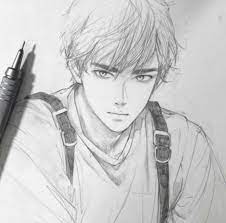 Anime Sketch Boy Pencil Mha Myheroacademia Myheroacademiacosplay Realistic Drawings Anime Sketch Anime Drawings Sketches