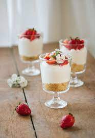 Individual No Bake Cheesecake Pretty Simple Sweet Recipe Desserts Dessert Cups Food