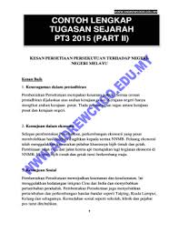 Persaingan di dunia kerja semakin ketat. Sejarah Tugasan 2015 Part 2 Upsr Pt3 Spm Exam Tips Andrew Email Pdffiller