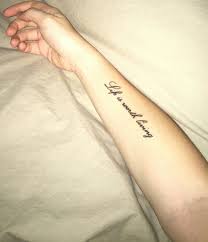 Pin By Sherly On Justin Bieber Forearm Tattoo Women Leg Tattoos Women Bff Tattoos