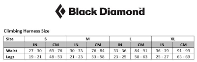 30 Complete Black Diamond Climbing Harness Sizing Chart