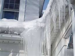 Image result for ice dams on roof