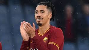 Francesco totti of as roma celebrates scoring his team's first goal during the uefa champions league group e match between manchester city fc and as. Manchester United Set Smalling Fee For Roma