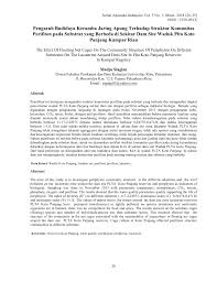 Pdf Pengaruh Budidaya Keramba Jaring Apung Trehadap Struktur Komunitas Perifiton Pada Substrat Yang Berbeda Di Sekitar Dam Site Waduk Plta Koto Panjang Kampar Riau