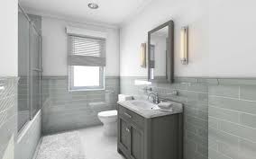 Amazing gallery of interior design and decorating ideas of gray subway tile shower in bathrooms, kitchens by elite interior designers. Gray Tile Bathroom What Color Should The Wall Be Inc 26 Photos Examples Home Decor Bliss