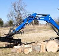 Excavator Log Splitter | Blue Diamond – Skid Steers Direct