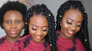 Retouching braids for aesthetics and to protect … Senegalese Twists Hairstyles How To Create Senegal Braids
