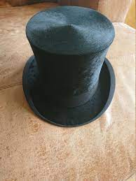 Vintage Top Hat From Iconic Hat Factory J Ellwood Sons Etsy Vintage Tops Top Hat Hats