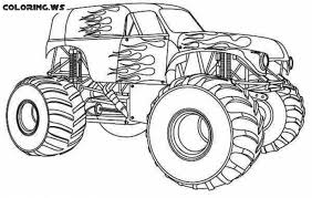Monster trucks are a type of vehicle that is built with very large wheels as well as huge suspension. Monster Truck Coloring Pages For Teenagers Truck Coloring Pages Scandinavia Was The L Monster Truck Coloring Pages Truck Coloring Pages Cars Coloring Pages