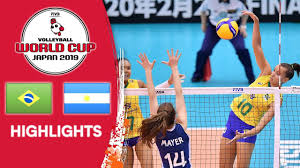 José larocca, fabián sejanes y martín dopazo / clasificación salto individual. Brazil Vs Argentina Highlights Women S Volleyball World Cup 2019 Youtube
